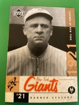 2001 Upper Deck Legends of NY #56 John McGraw