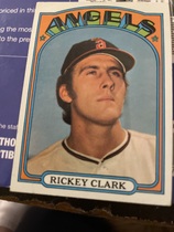 1972 Topps Base Set #462 Rickey Clark