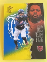 2025 Topps Signature Class Blue & Yellow #10 Rome Odunze