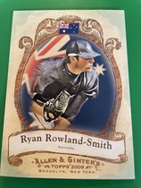 2009 Topps Allen & Ginter National Pride #NP69 Ryan Rowland-Smith