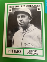 1982 TCMA Greatest Hitters White Backs #29 Eddie Collins