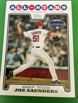 2008 Topps Update #UH82 Joe Saunders