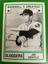 1982 TCMA Greatest Sluggers White Backs #37 Jim Gentile