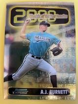 1999 Bowman Chrome 2000 ROY Favorites #ROY3 A.J. Burnett