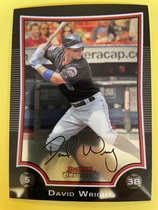2009 Bowman Chrome #1 David Wright