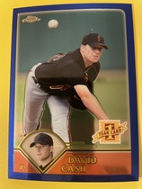 2003 Topps Chrome Traded #T223 David Cash
