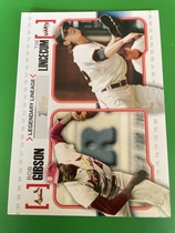 2010 Topps Legendary Lineage Series 1 #LL24 Bob Gibson|Tim Lincecum