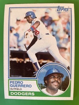 1983 Topps Base Set #425 Pedro Guerrero