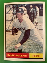 1982 Galasso 1961 World Champions New York Yankees #10 Danny McDevitt