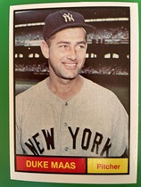 1982 Galasso 1961 World Champions New York Yankees #11 Duke Maas