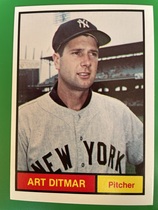 1982 Galasso 1961 World Champions New York Yankees #21 Art Ditmar