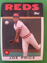 1986 Topps Base Set #523 Joe Price