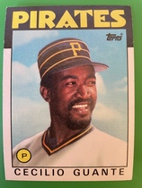 1986 Topps Base Set #668 Cecilio Guante