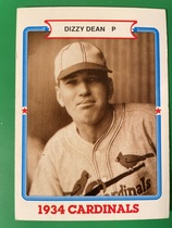 1987 TCMA Cardinals 1934 #1 Dizzy Dean