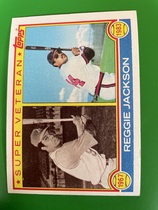 1983 Topps Base Set #501 Reggie Jackson