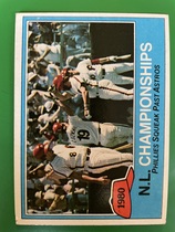 1981 Topps Base Set #402 N.L. Championships