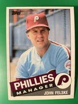 1985 Topps Traded #33 John Felske