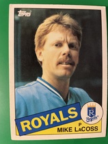 1985 Topps Traded #69 Mike LaCoss