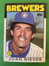 1986 Topps Traded #79T Juan Nieves