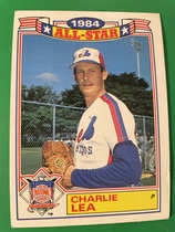 1985 Topps Glossy All Stars #10 Charlie Lea