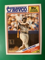 1988 Topps Revco League Leaders #1 Tony Gwynn