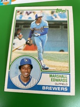 1983 Topps Base Set #582 Marshall Edwards