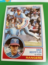 1983 Topps Base Set #584 Dave Hostetler