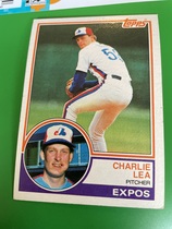 1983 Topps Base Set #629 Charlie Lea