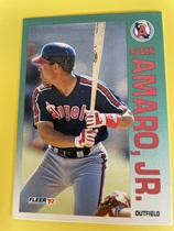 1992 Fleer Base Set #52 Ruben Amaro Jr.