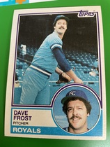 1983 Topps Base Set #656 Dave Frost