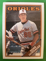 1988 Topps Base Set #98 Rene Gonzales
