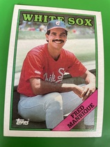 1988 Topps Base Set #437 Fred Manrique