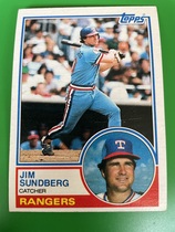 1983 Topps Base Set #665 Jim Sundberg