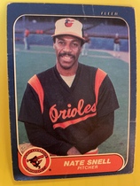 1986 Fleer Base Set #288 Nate Snell