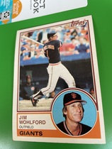 1983 Topps Base Set #688 Jim Wohlford
