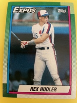 1990 Topps Base Set #647 Rex Hudler