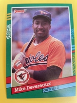 1991 Donruss Base Set #444 Mike Devereaux