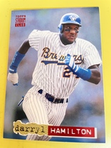 1994 Stadium Club Base Set #188 Darryl Hamilton