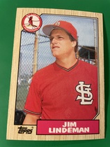 1987 Topps Traded #65T Jim Lindeman