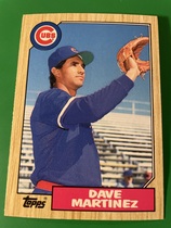 1987 Topps Traded #73T Dave Martinez