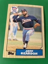 1987 Topps Traded #98T Jeff Reardon