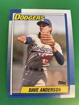1990 Topps Base Set #248 Dave Anderson