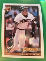 1991 Topps Traded #81T Orlando Merced