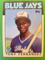 1986 Topps Base Set #241 Tony Fernandez