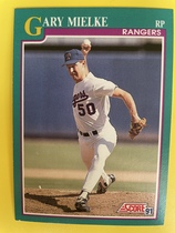 1991 Score Base Set #167 Gary Mielke