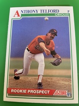 1991 Score Base Set #354 Anthony Telford