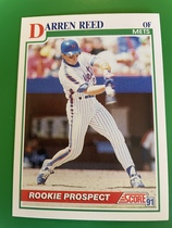 1991 Score Base Set #368 Darren Reed