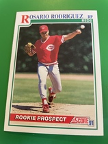 1991 Score Base Set #373 Rosario Rodriguez