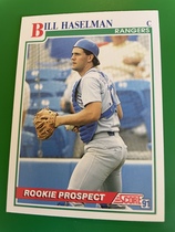 1991 Score Base Set #377 Bill Haselman