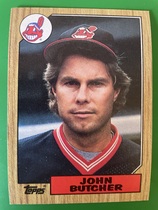 1987 Topps Base Set #107 John Butcher